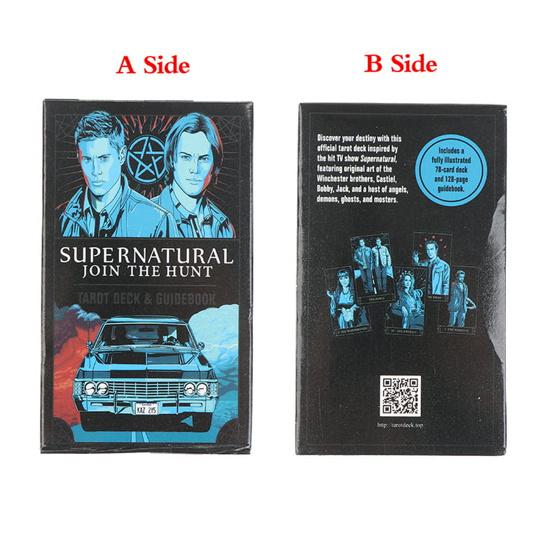 Supernatural Join The Hunt Tarot Cards