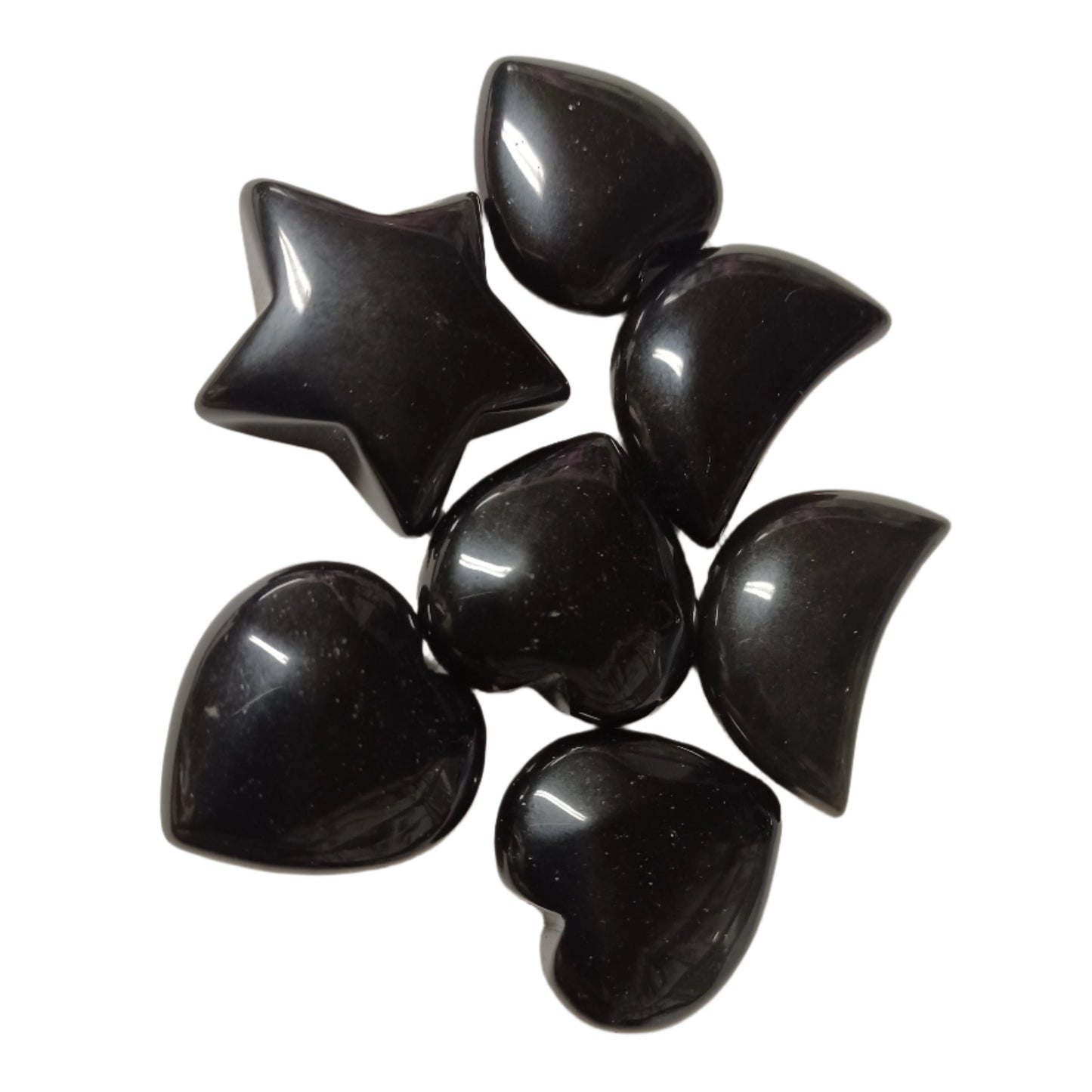 Black Hematite - 2 pcs chosen at Random