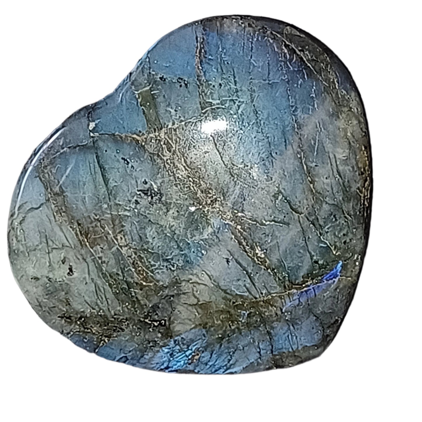 Labradorite Heart - Large