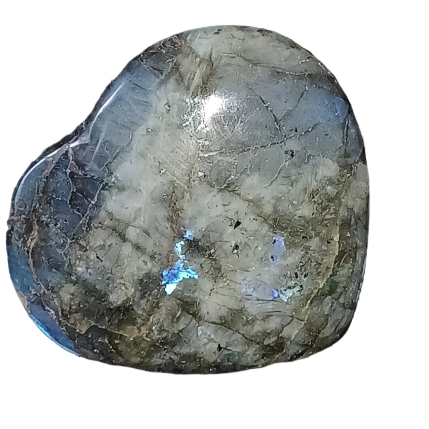 Labradorite Heart - Large