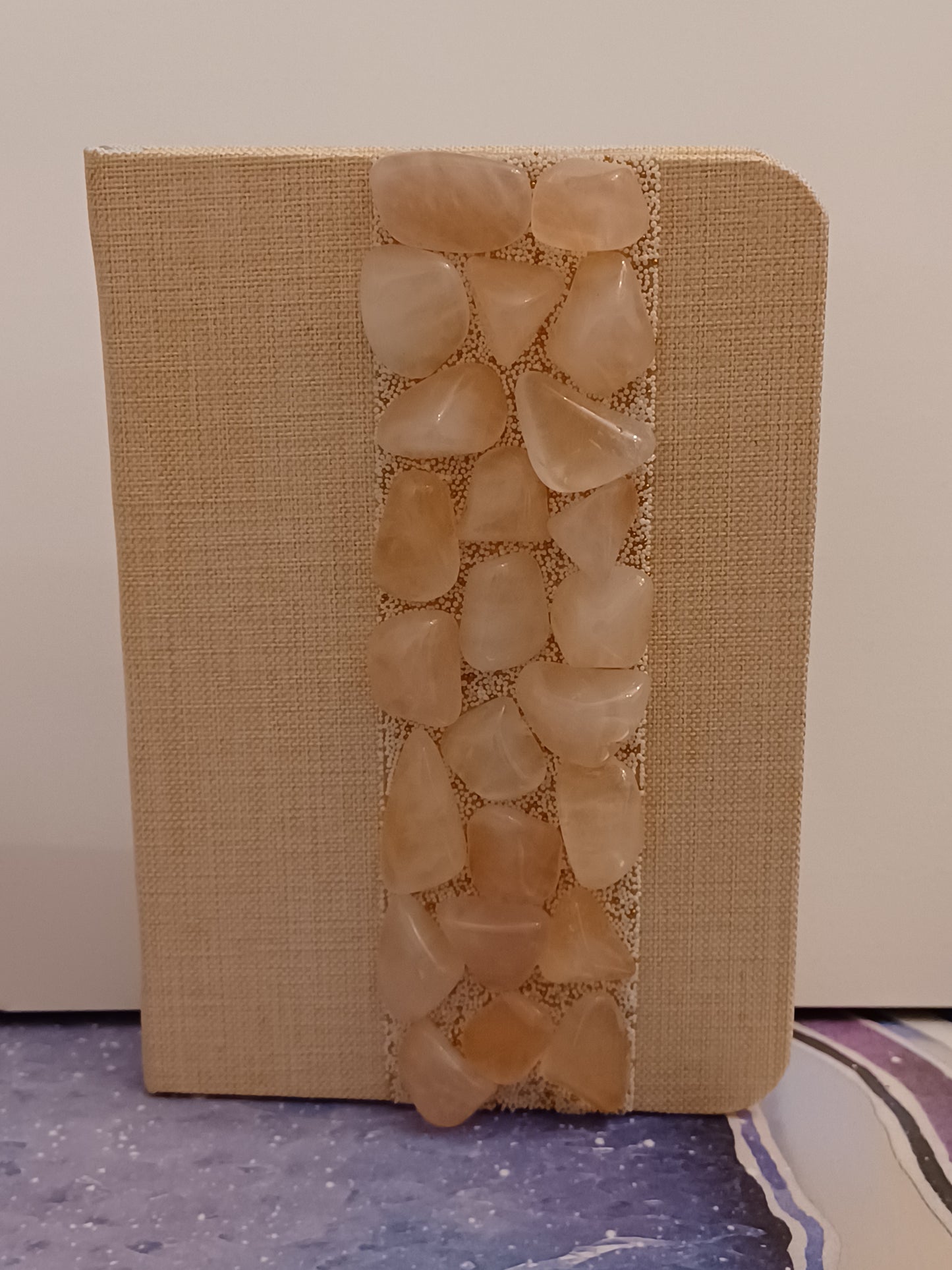 Rose Quartz Cover Journal Medium Size