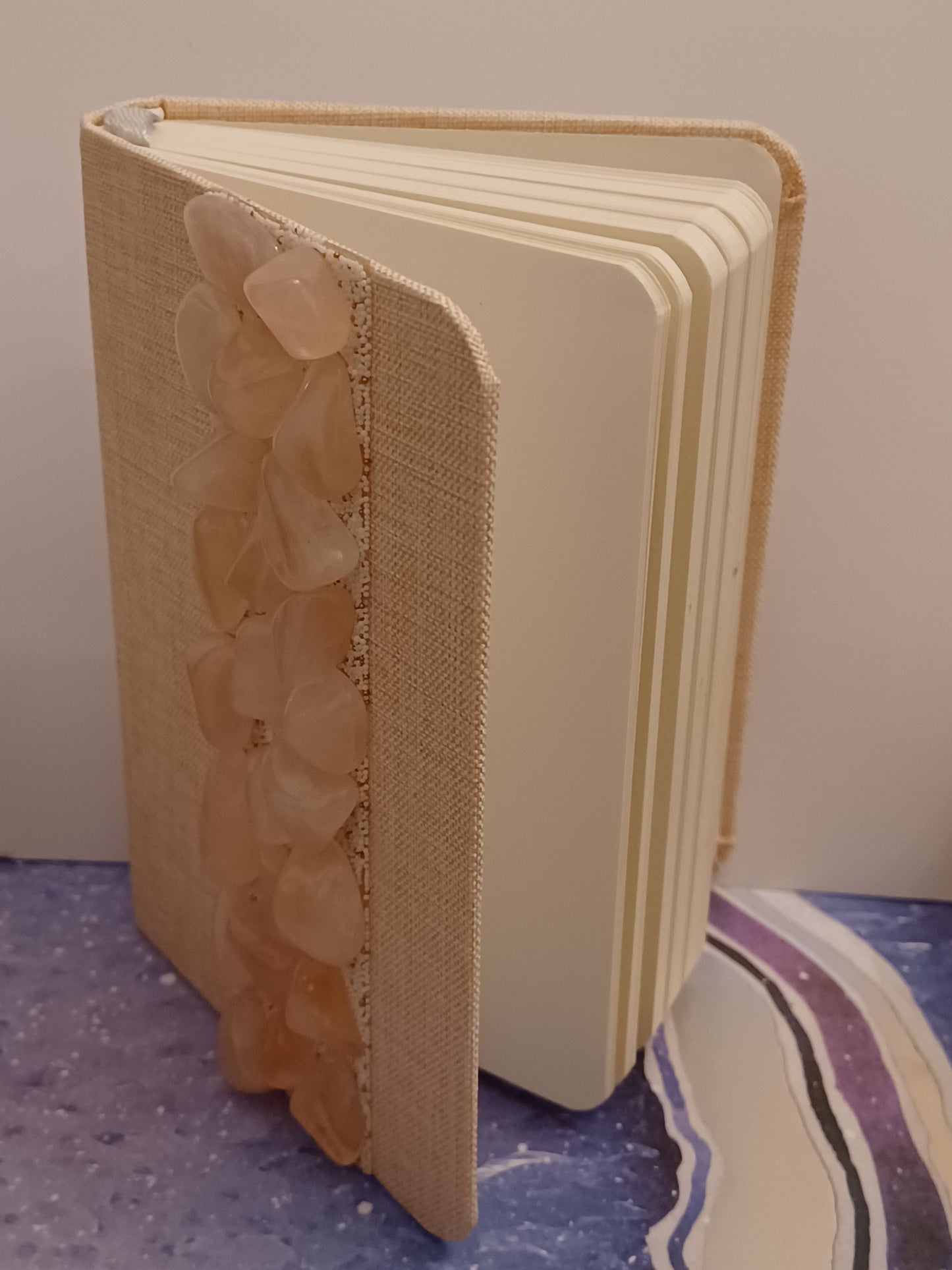 Rose Quartz Cover Journal Medium Size