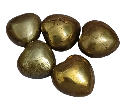 Gold Hematite Heart - Small