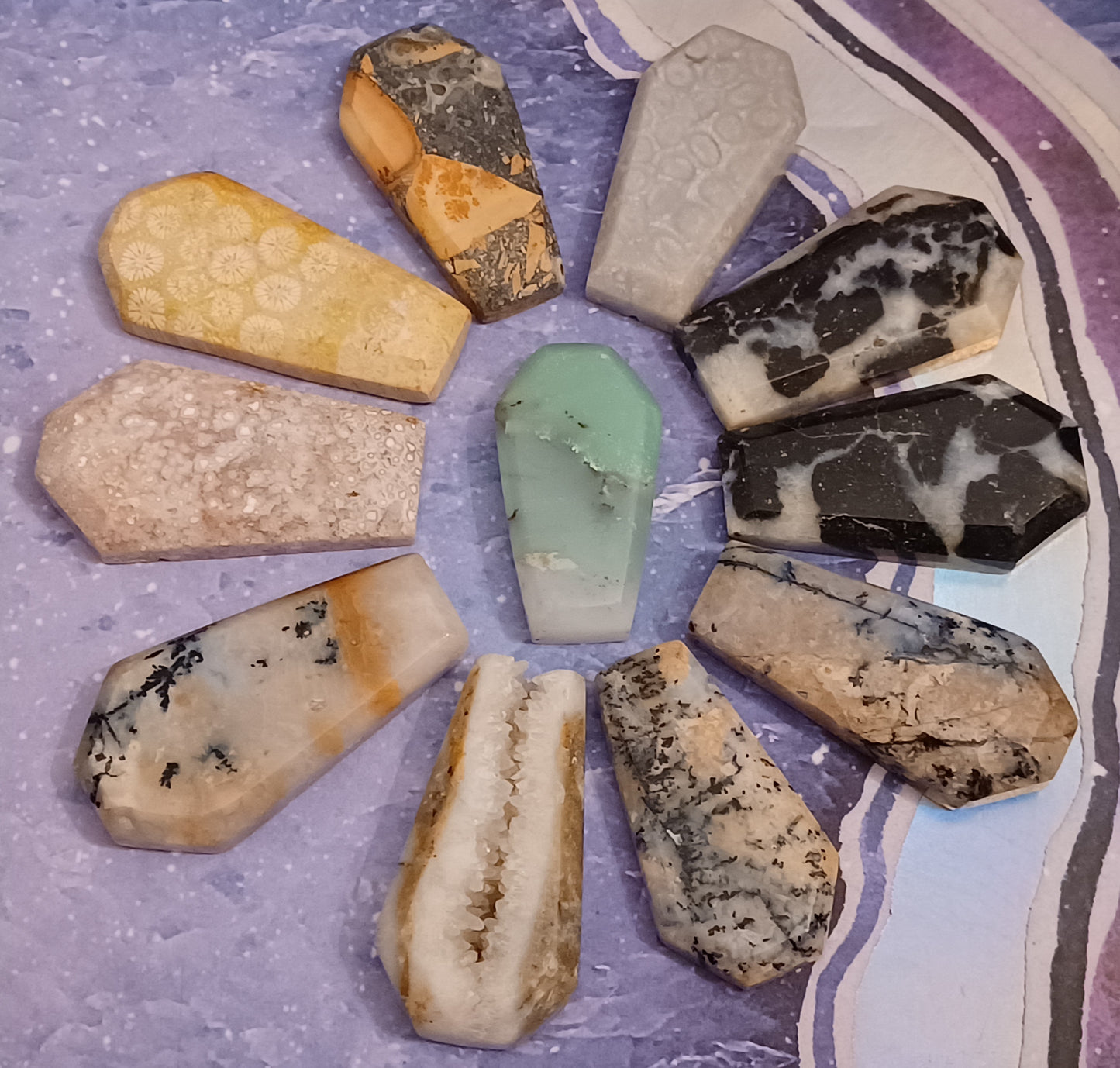 Coffin Shape Crystals