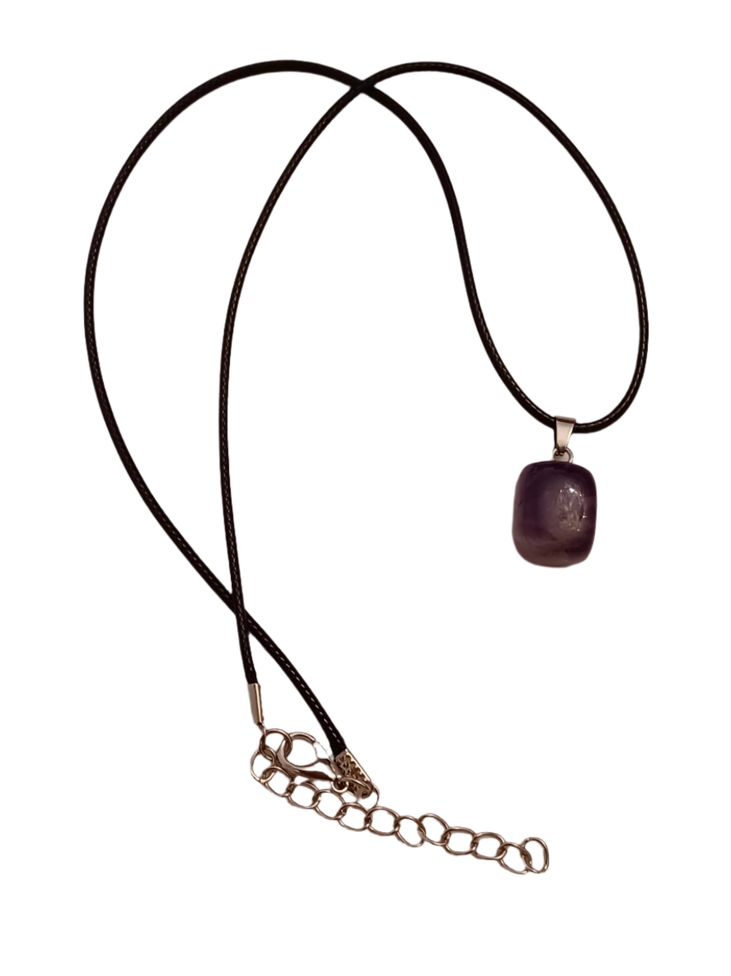 Amethyst Pendant with Paracord