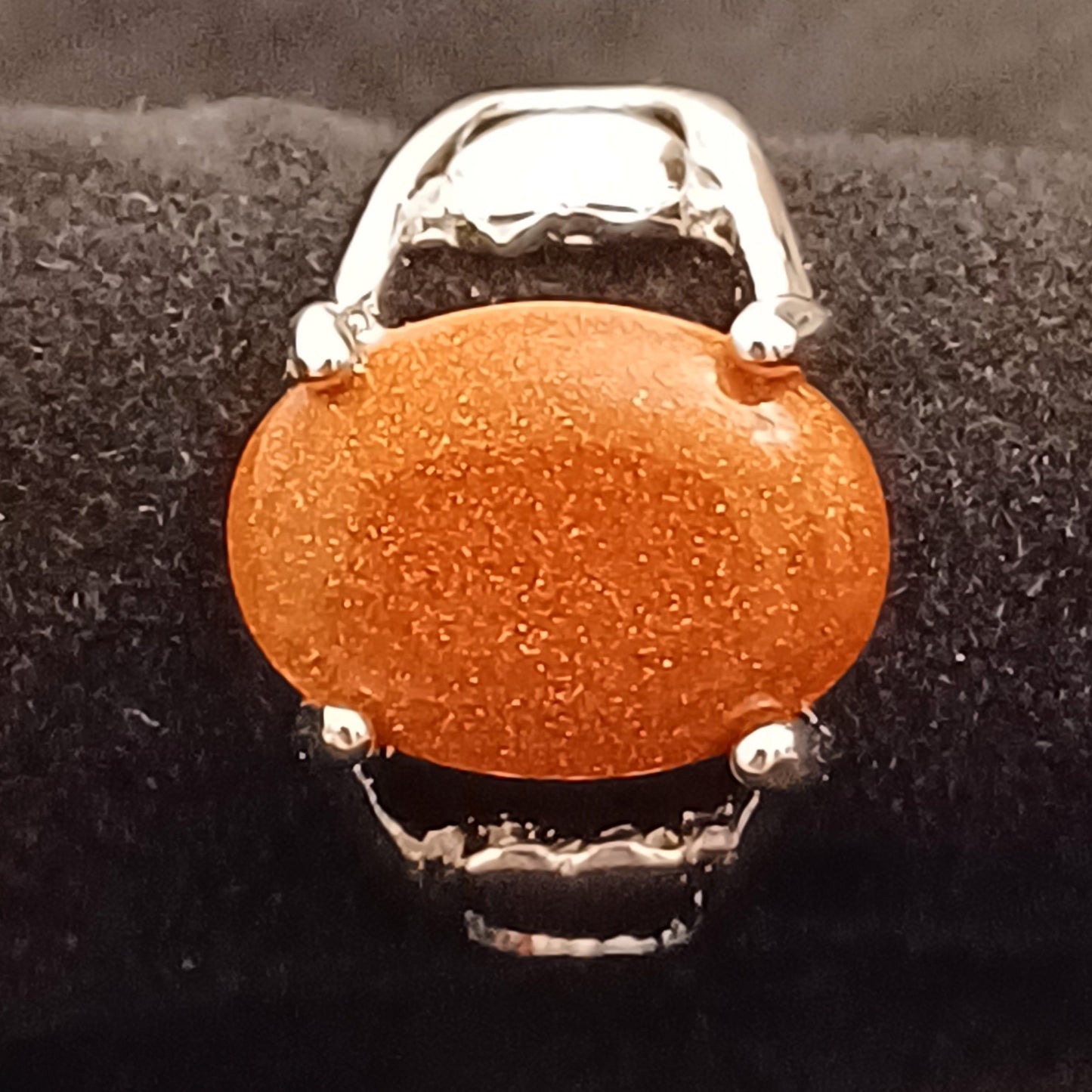 Goldstone Ring - Size 7