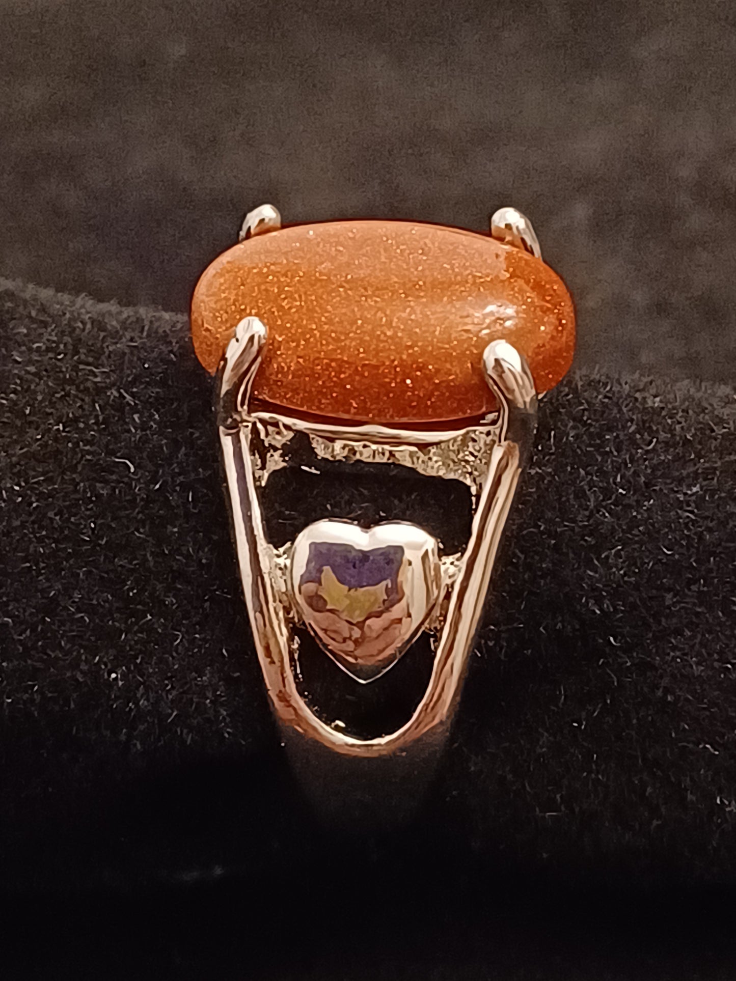 Goldstone Ring - Size 7