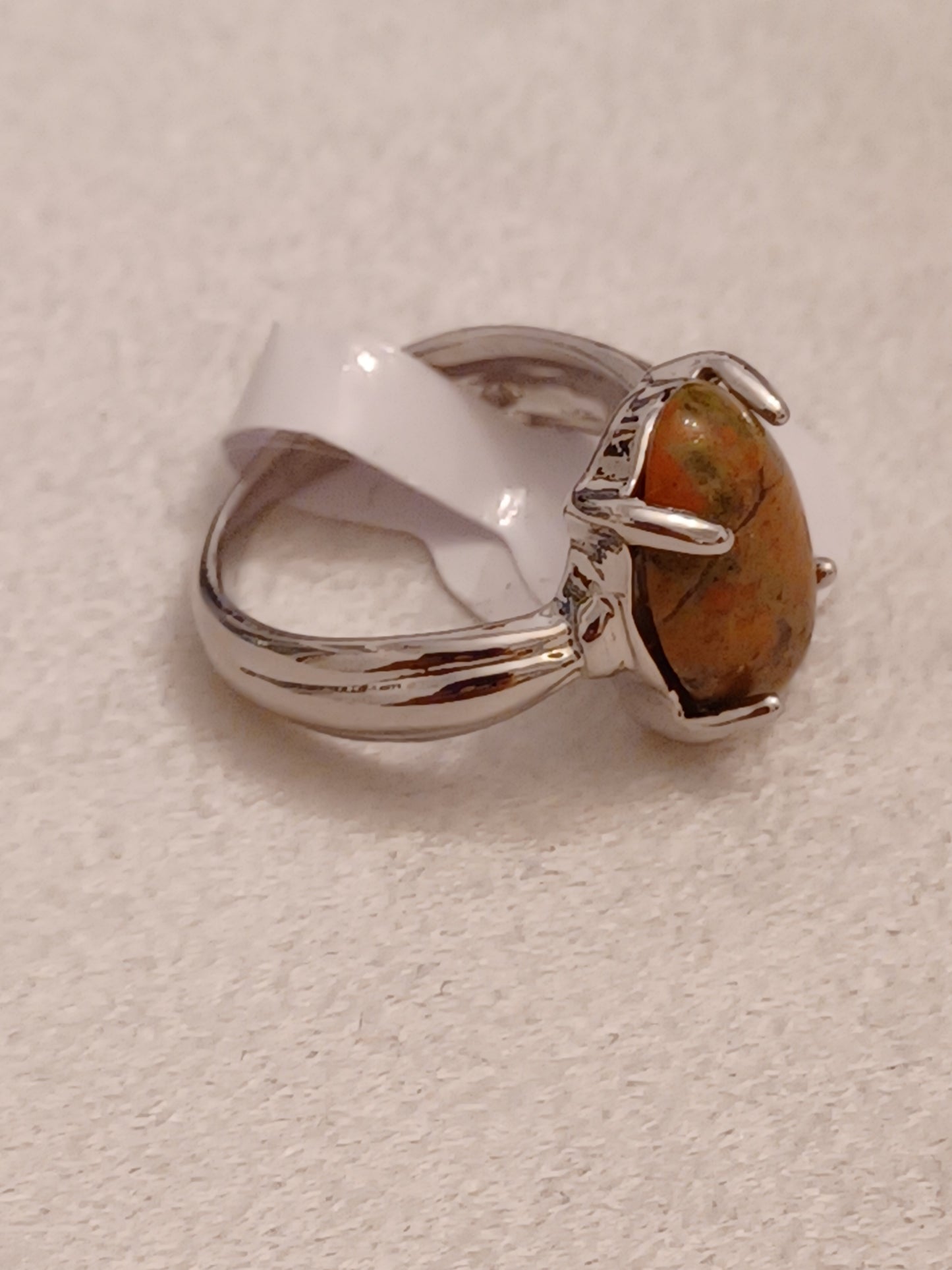 Unakite Ring - Size 6