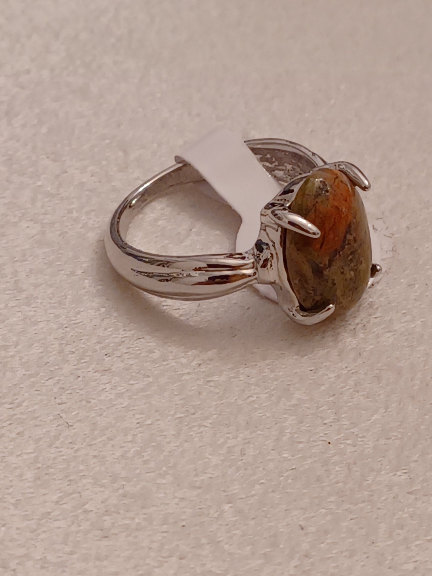 Unakite Ring - Size 8