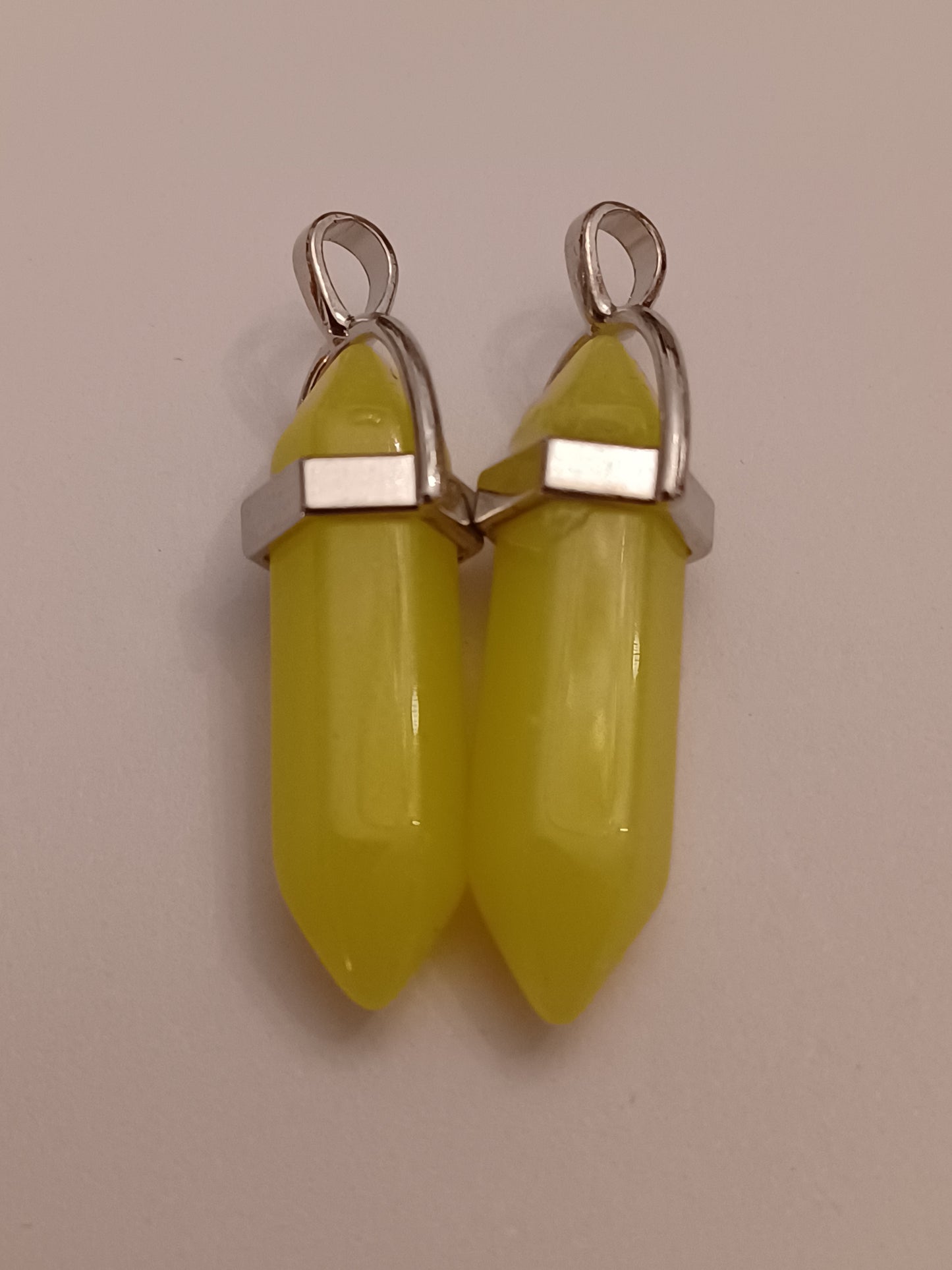 Serpentine Bullet Pendant