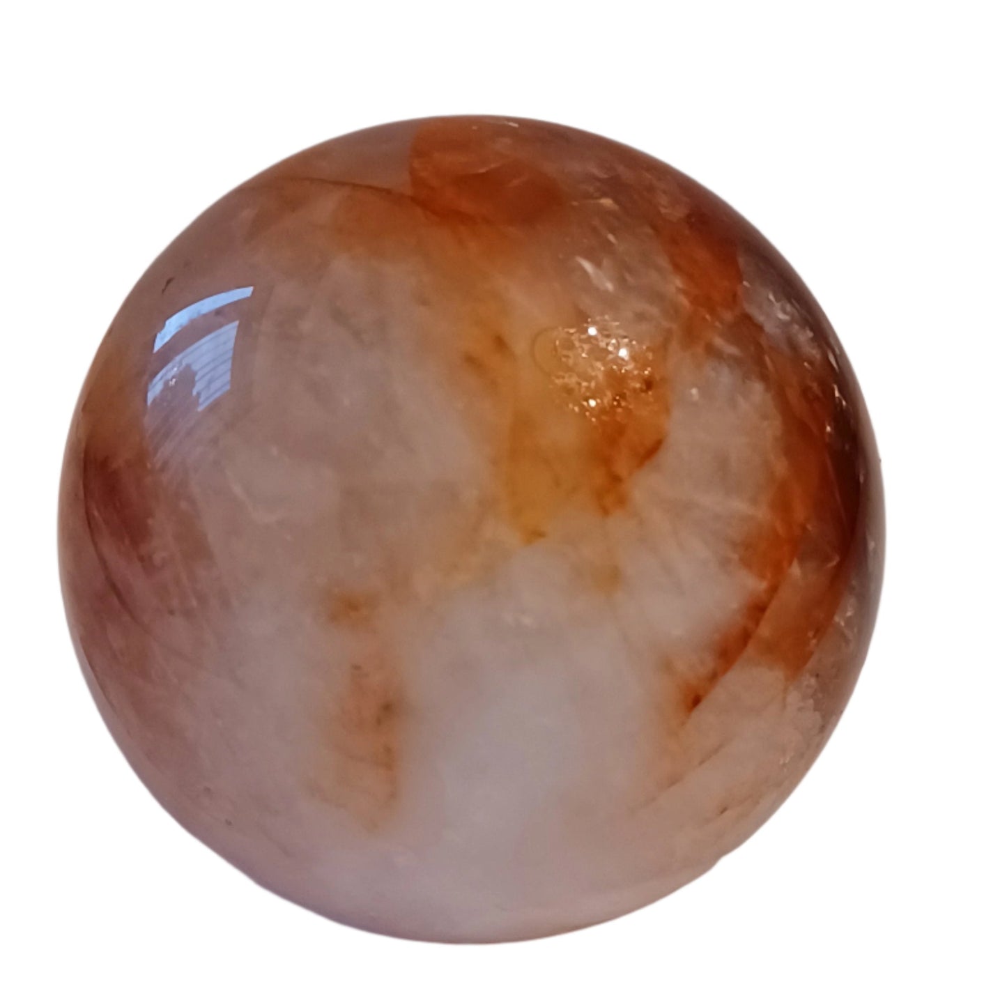 Carnelian Agate Sphere
