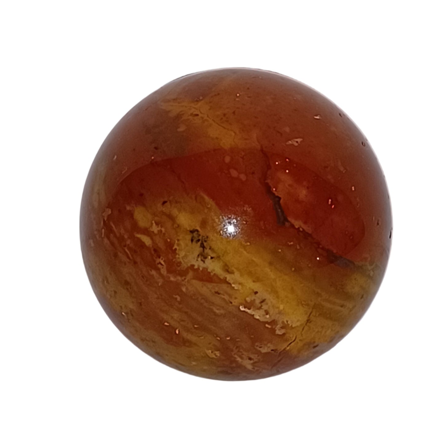 Carnelian Agate Mini Sphere