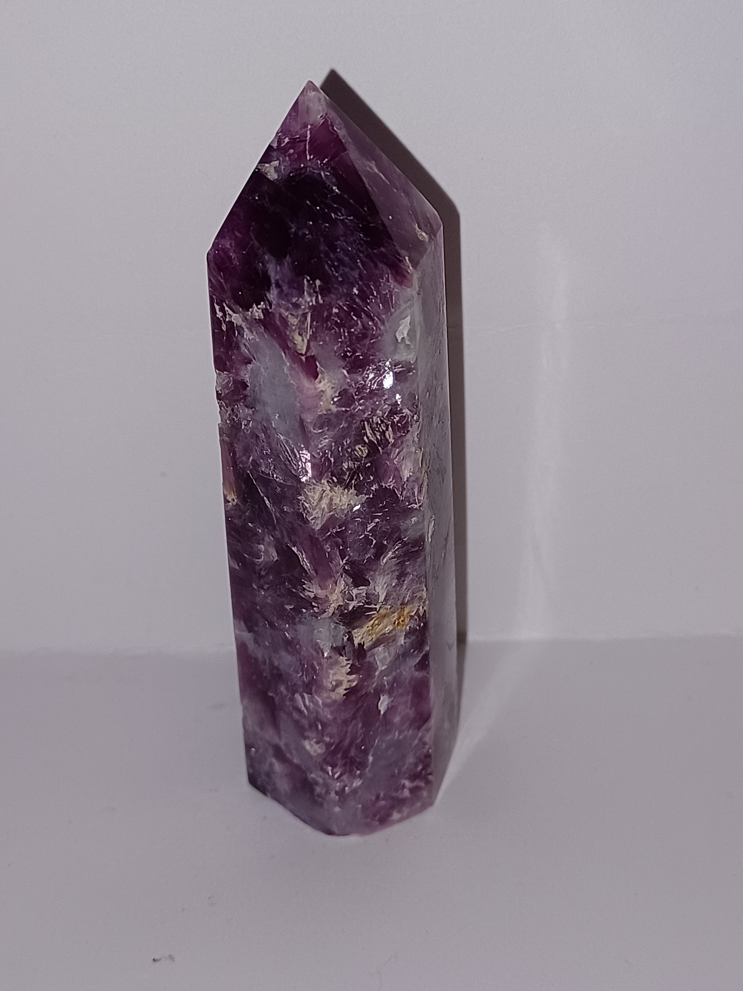 Lepidolite Point