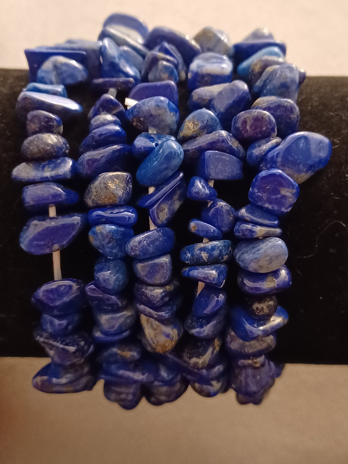 Lapis Lazuli Natural Stone Stretch Bracelet