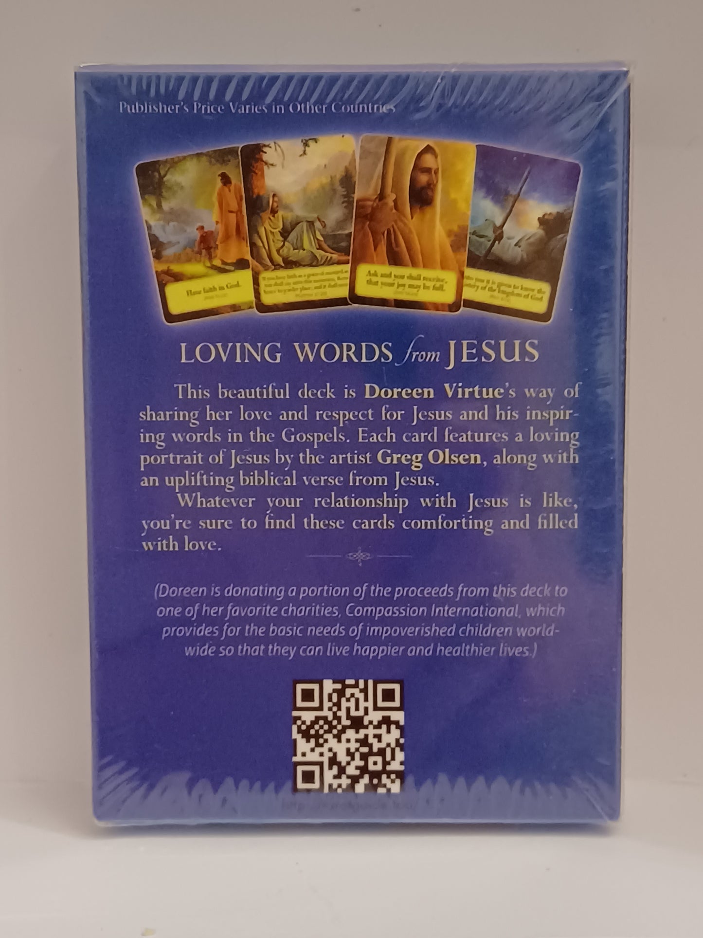 Loving Words From Jesus Oracle Cards
