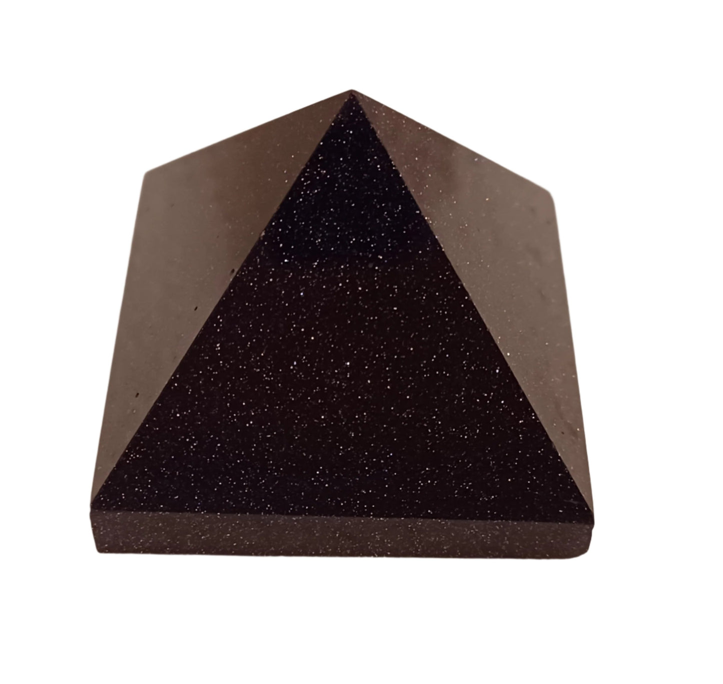 Blue Goldstone Pyramid