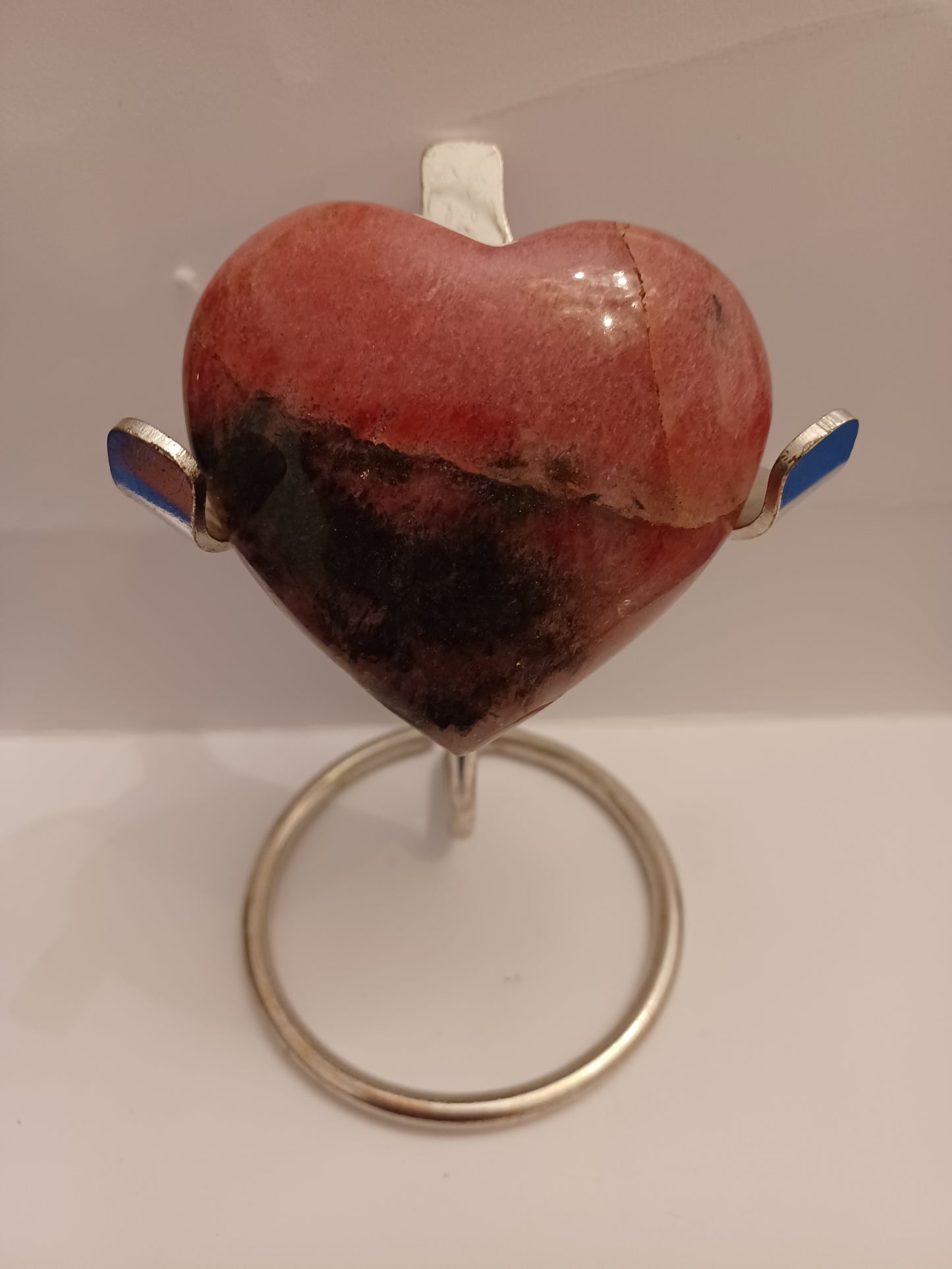 Rhodonite Heart - Large
