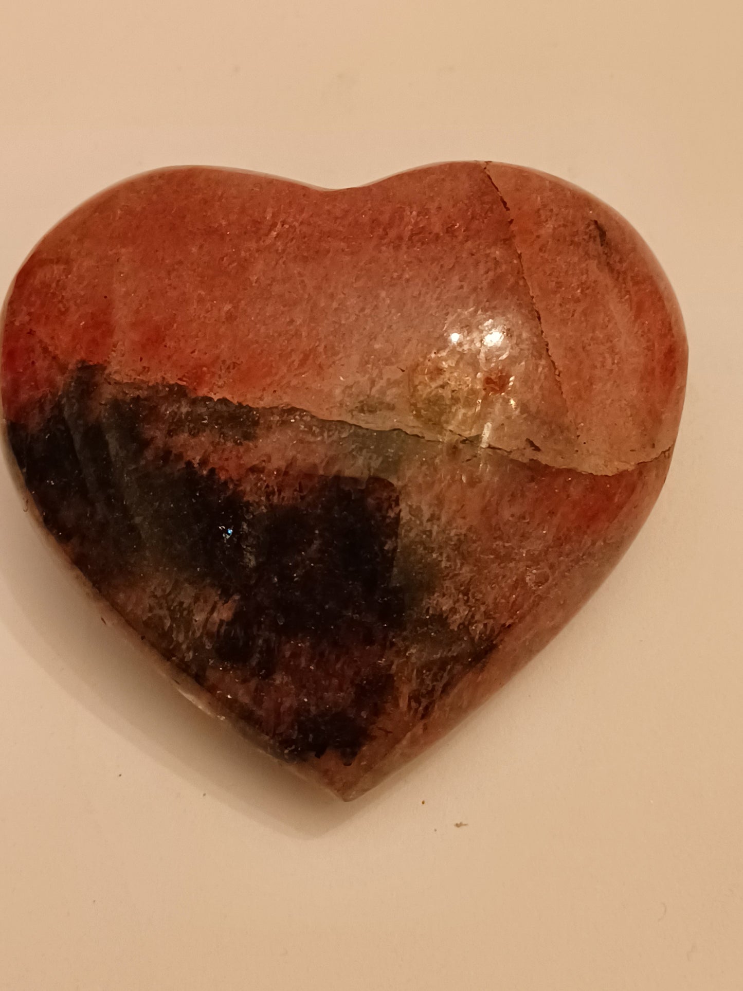 Rhodonite Heart - Large