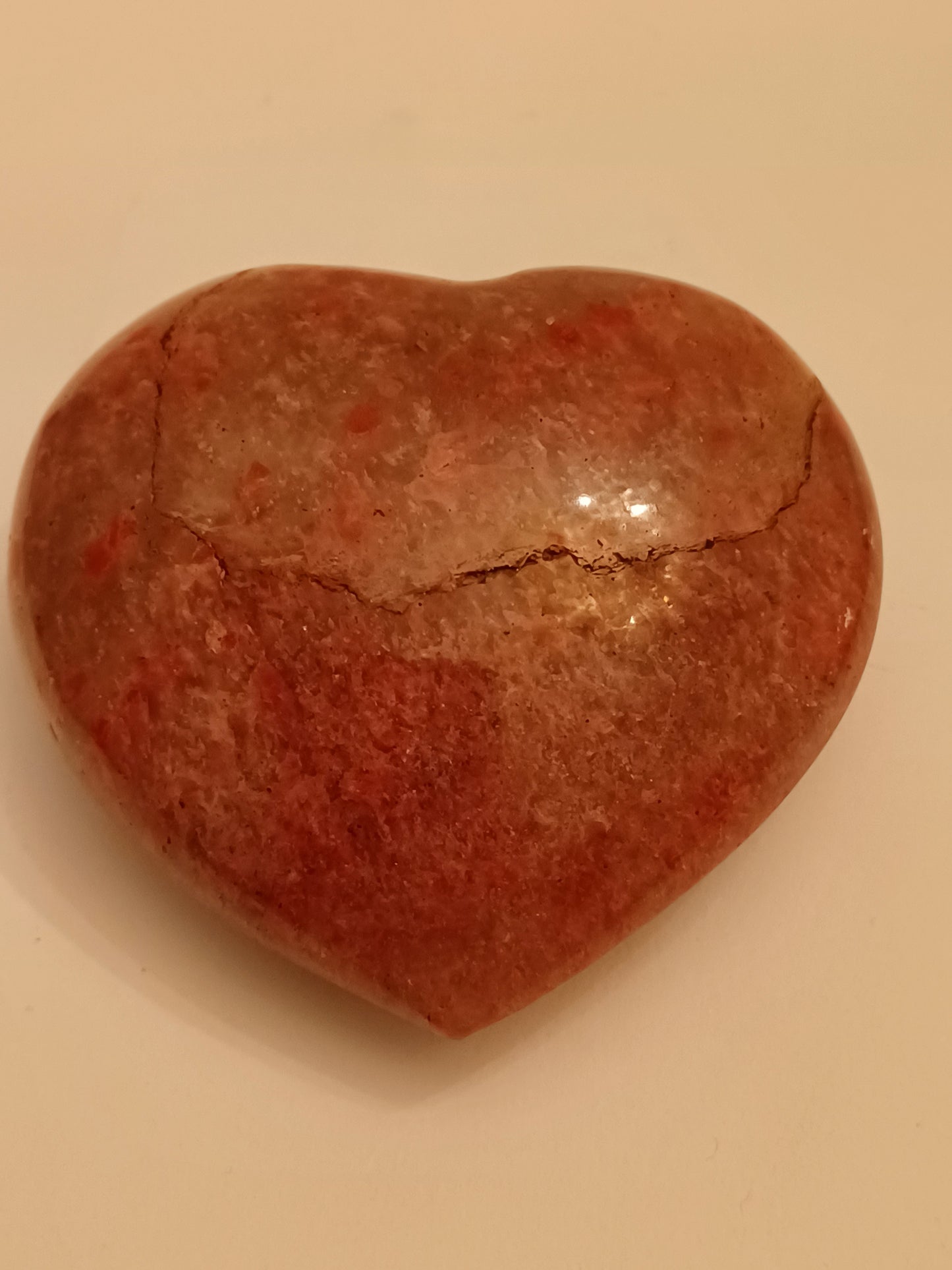 Rhodonite Heart - Large