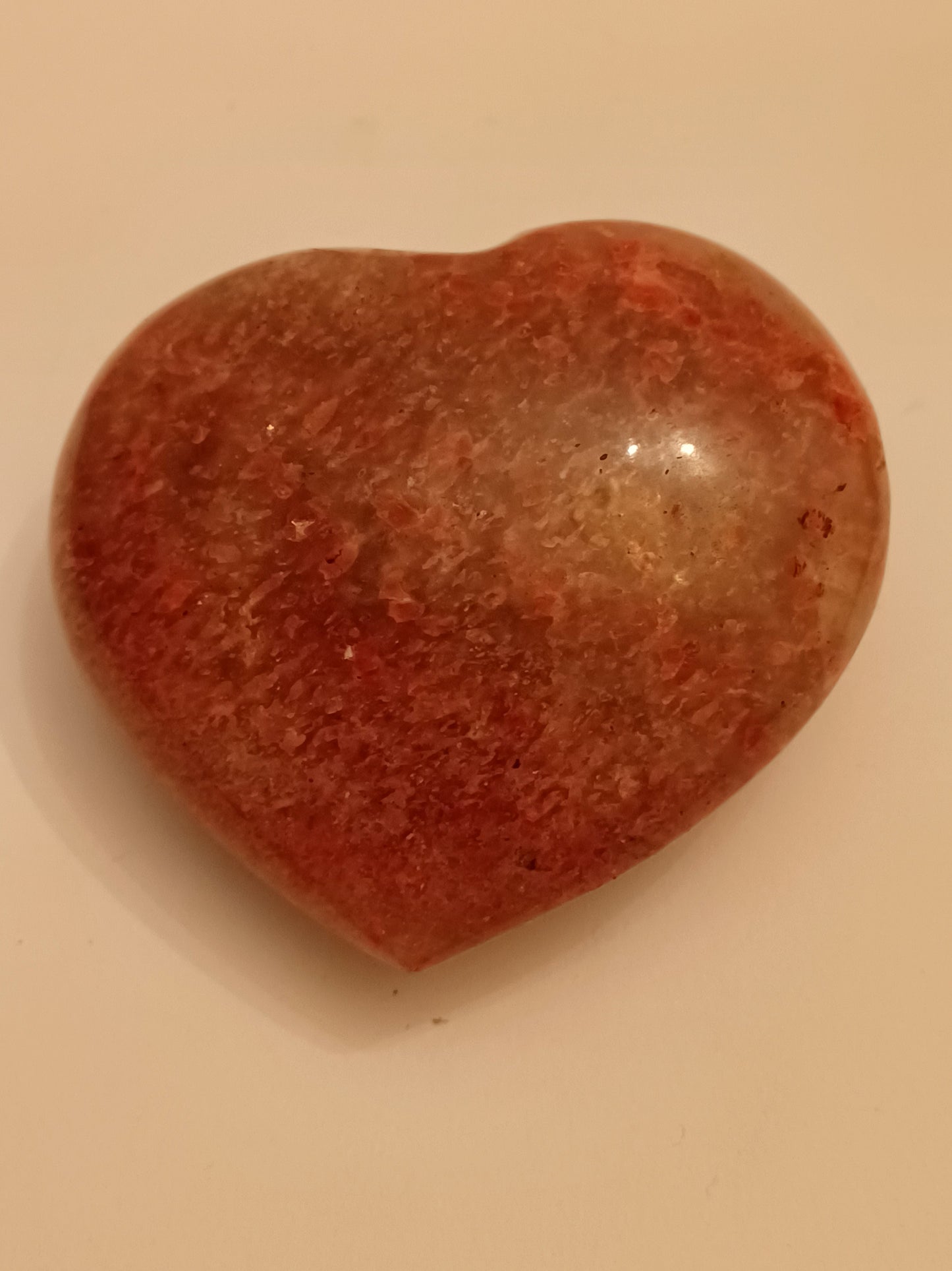 Rhodonite Heart - Large