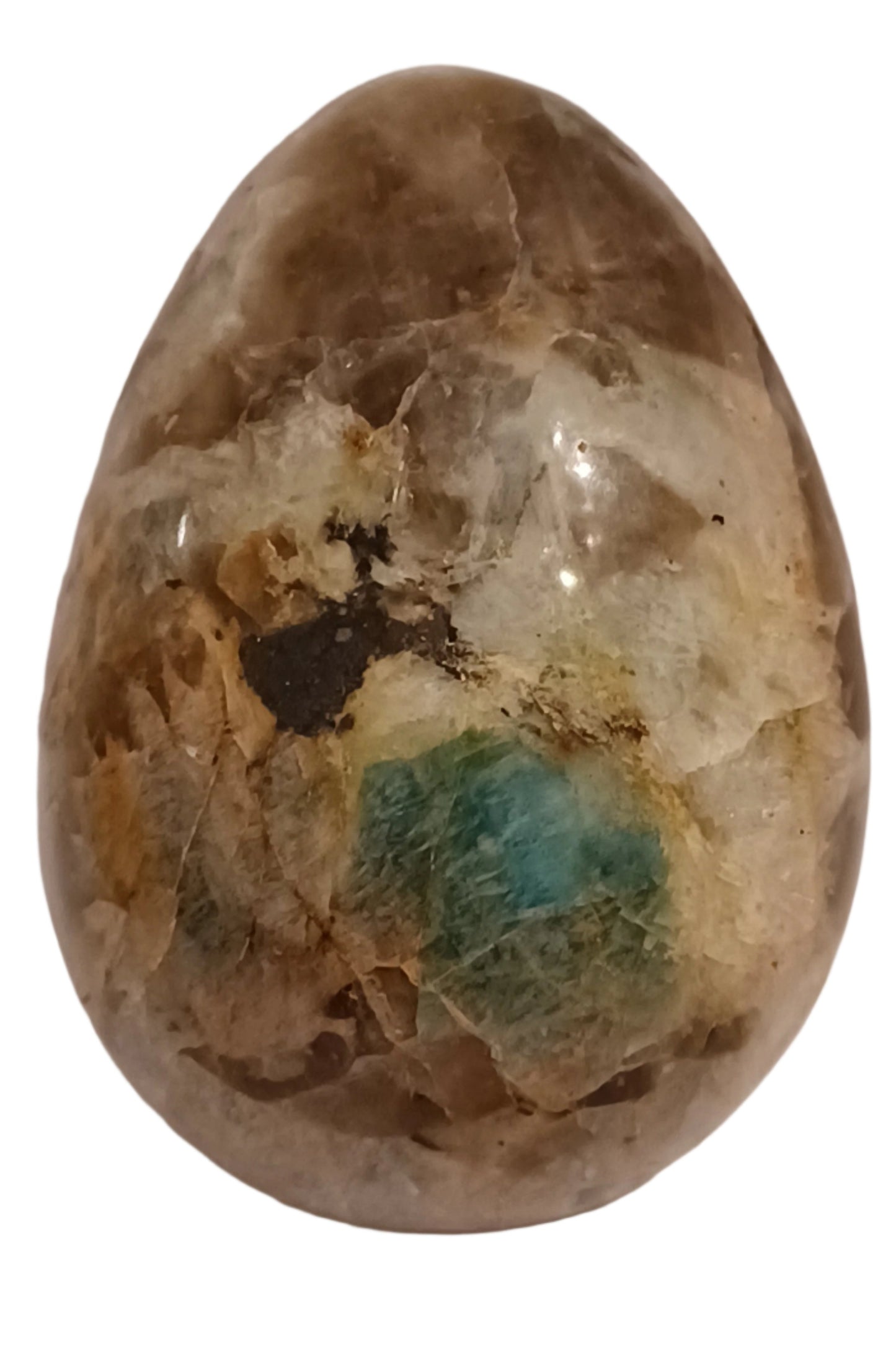 Amazonite Feldspar Egg
