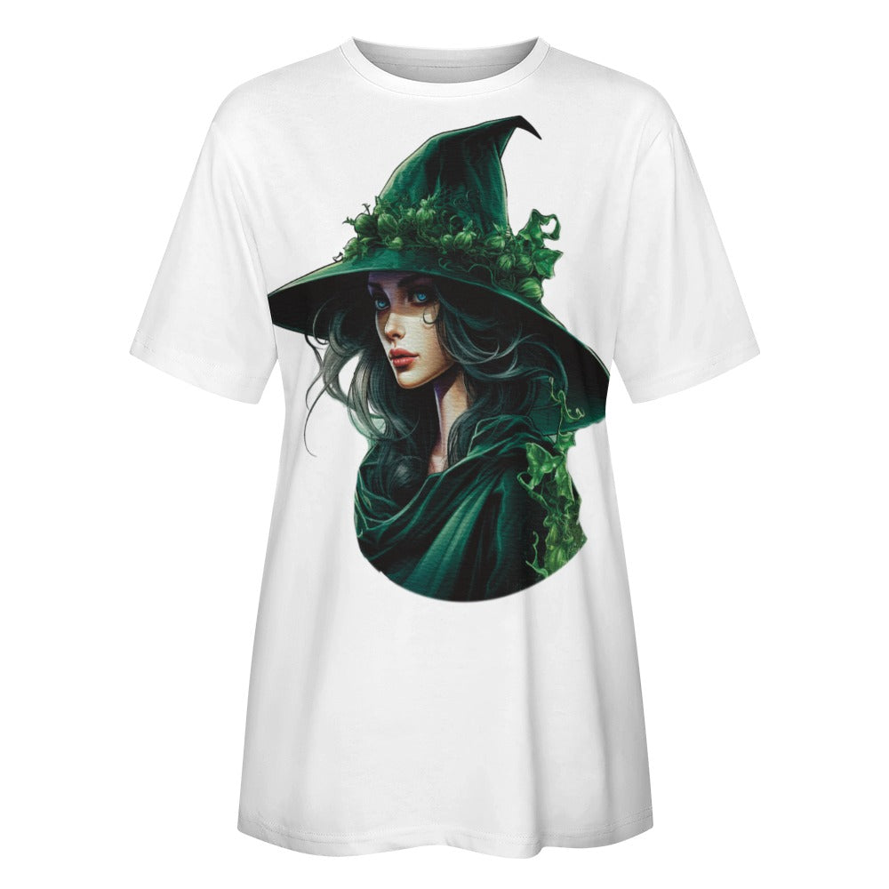 Green Witch Cotton T-Shirt