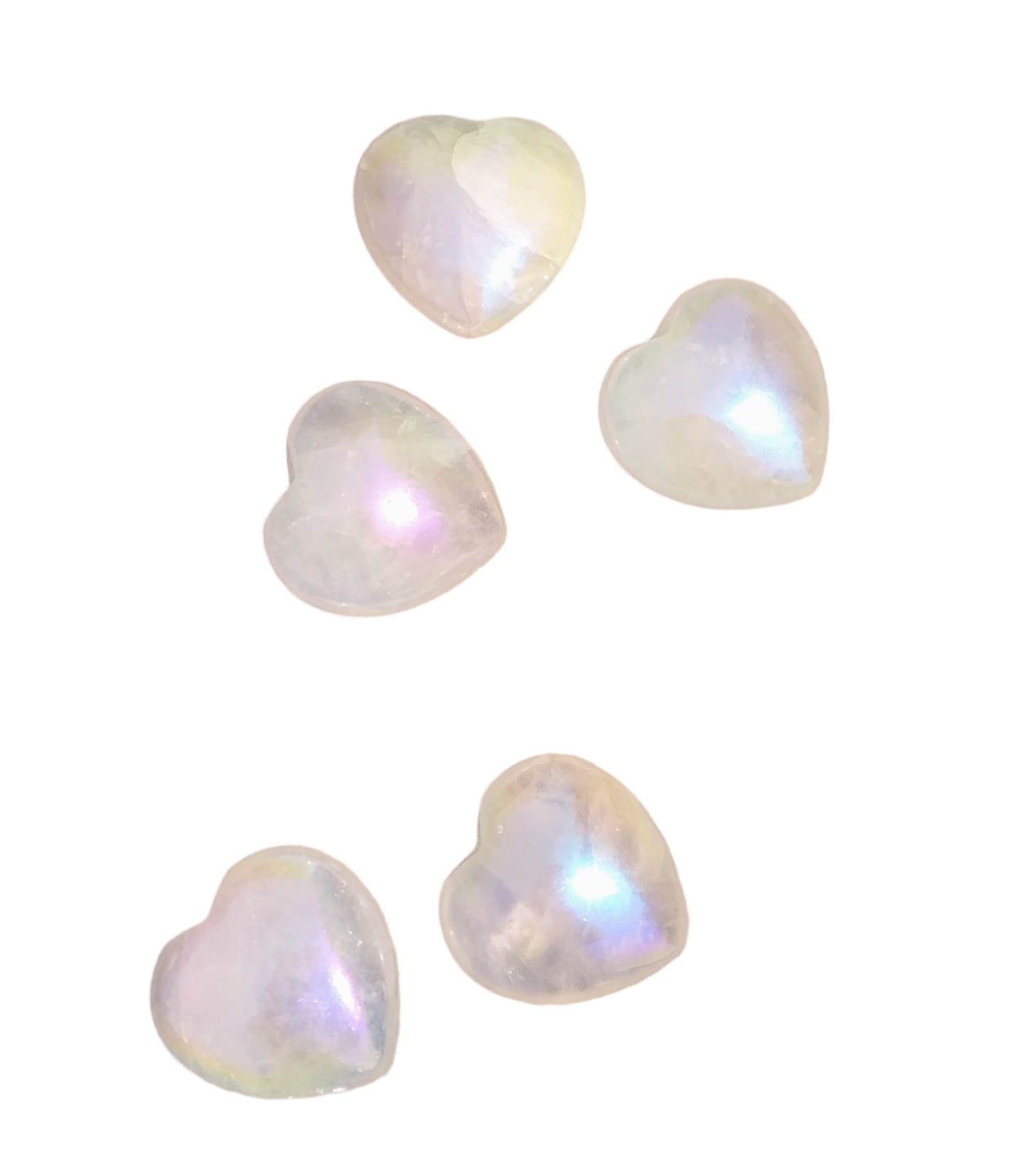 Aurora Quartz Heart (1 piece)