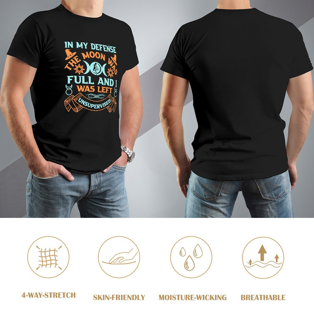 In My Defense The Moon Was Full Men's T-shirt