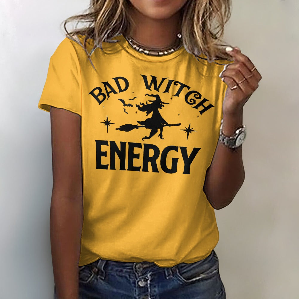 Bad Witch Energy 100% Cotton T-Shirt