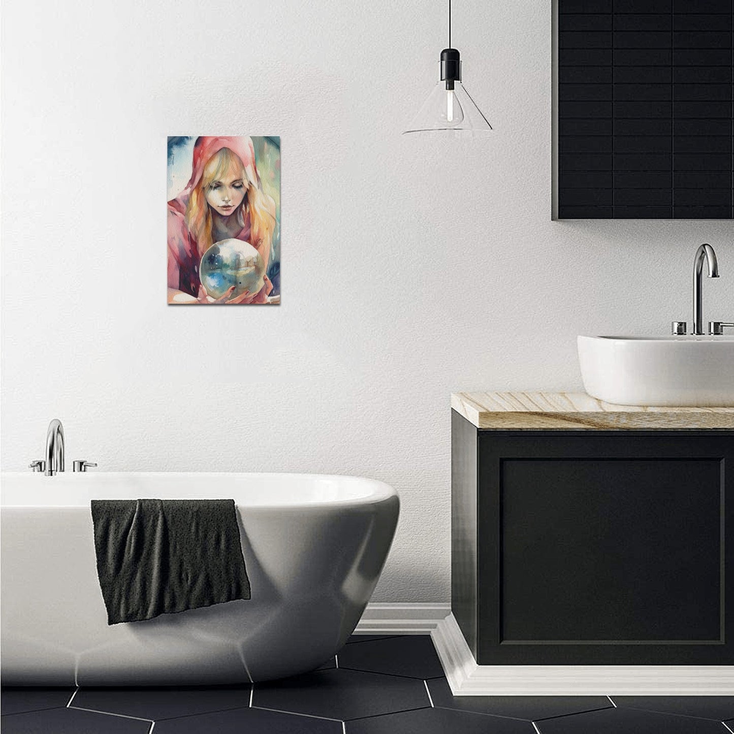 Witch Scene Canvas Print