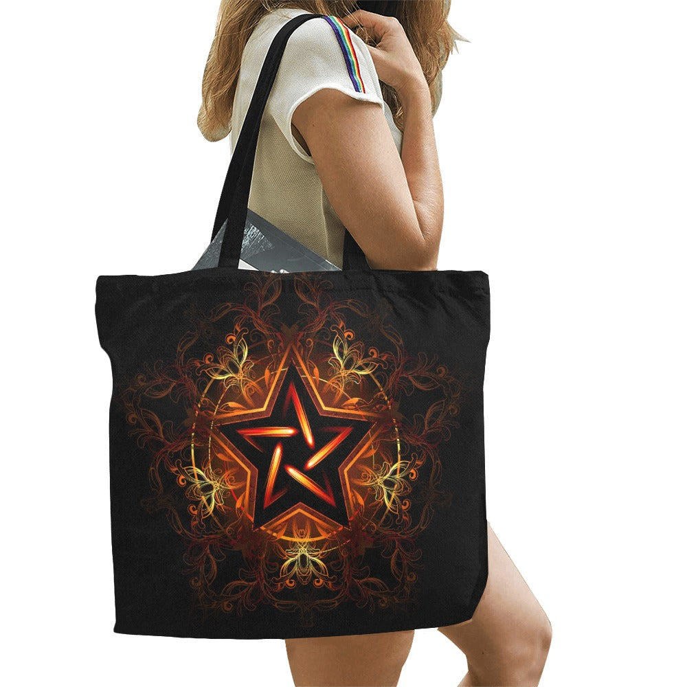 Pentagram Tote Bag - Large
