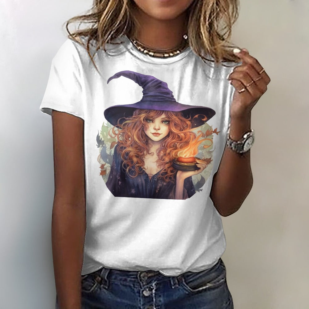 Witchy Woman Cotton T-Shirt
