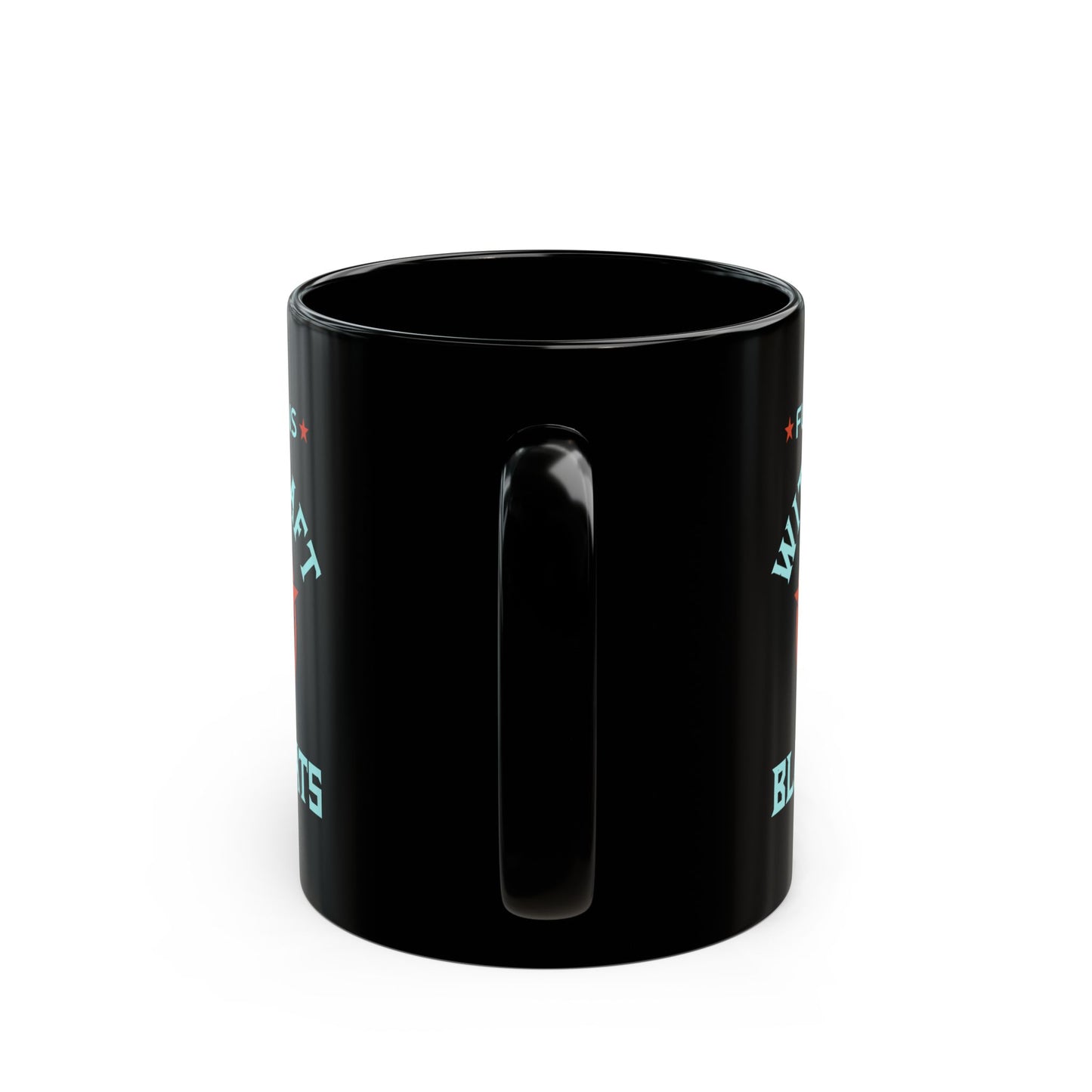 Full Moons Witchcraft and Black Cats 11oz Black Mug