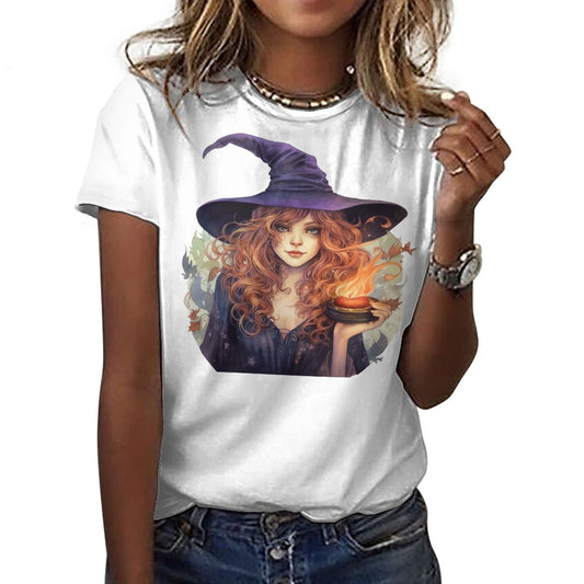 Witchy Woman Cotton T-Shirt