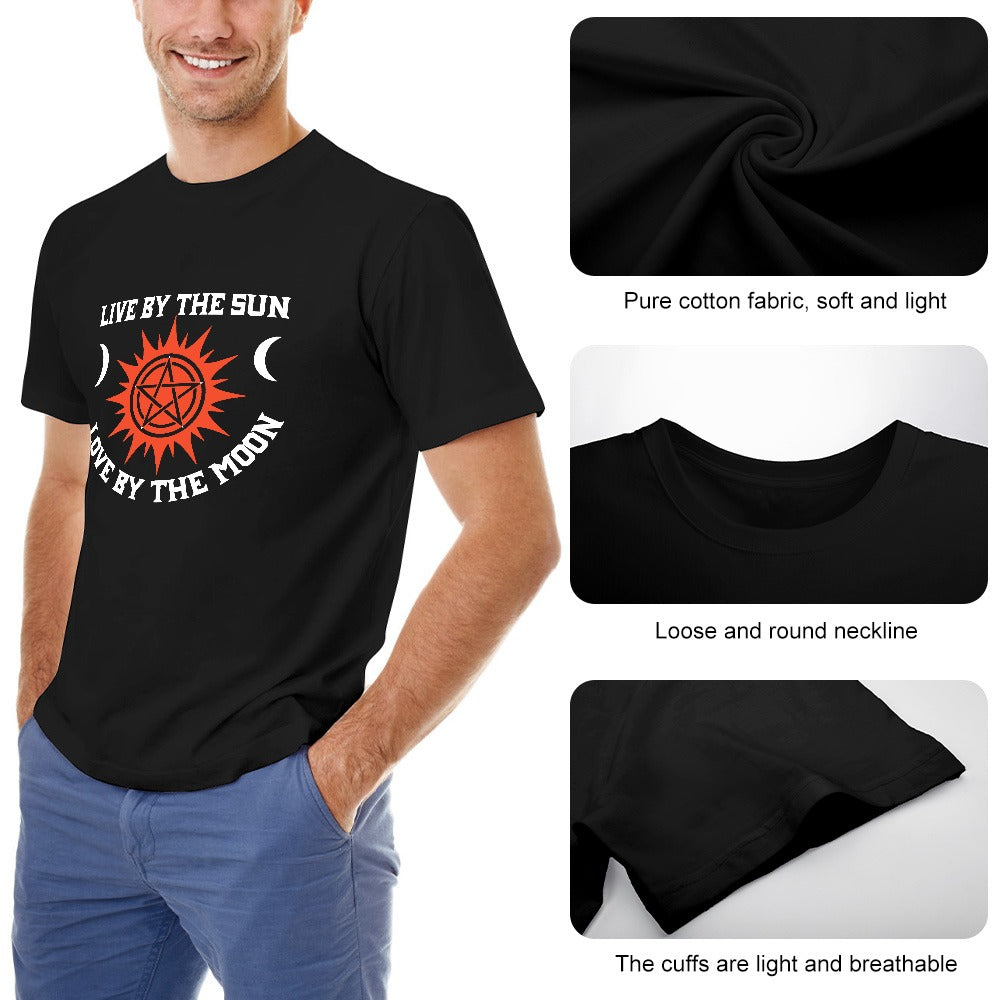 Live By The Sun Love By The Moon Men's T-shirt