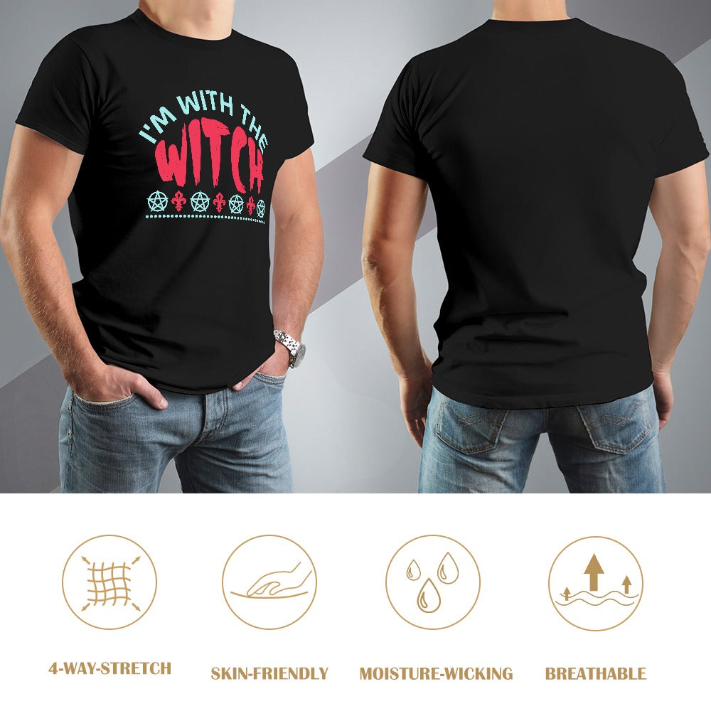 I'm With The Witch Men's T-shirt