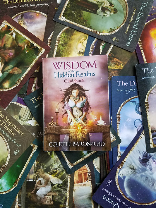 Wisdom of the Hidden Realm Oracle Cards and Guidebook