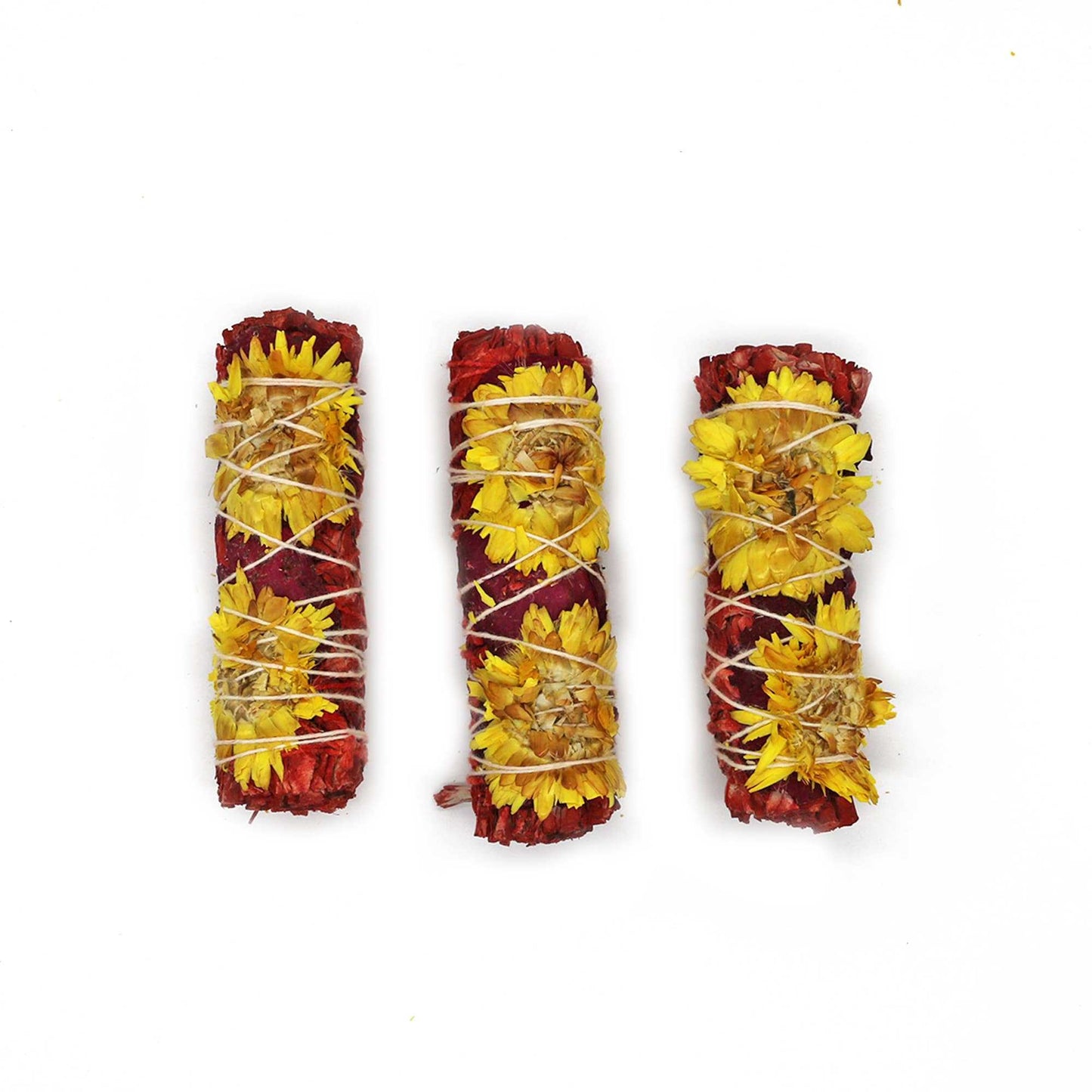 'Red Romance' Dragon's Blood Sage Smudge Stick (4 in.)