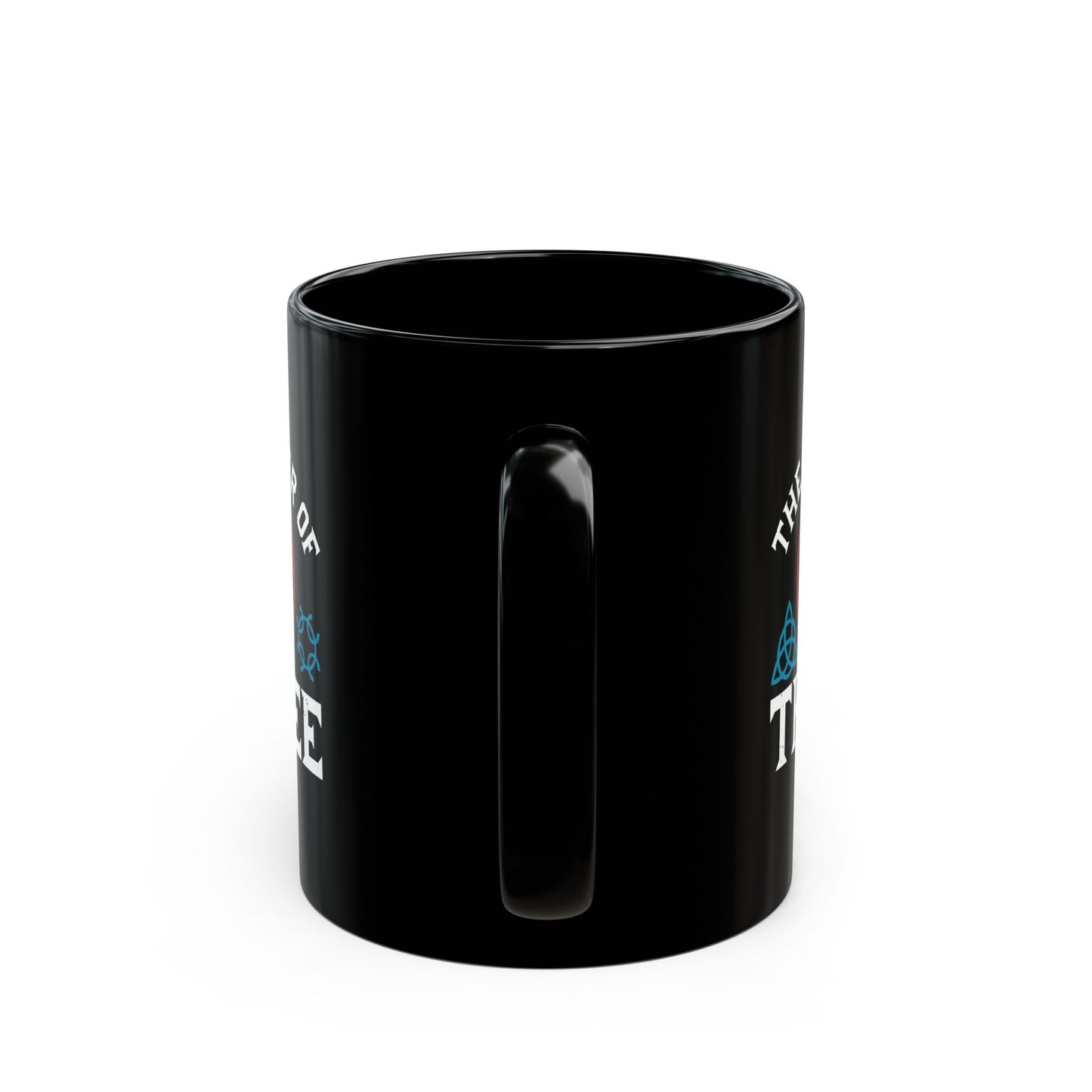 The Power of Three 11oz Black Mug