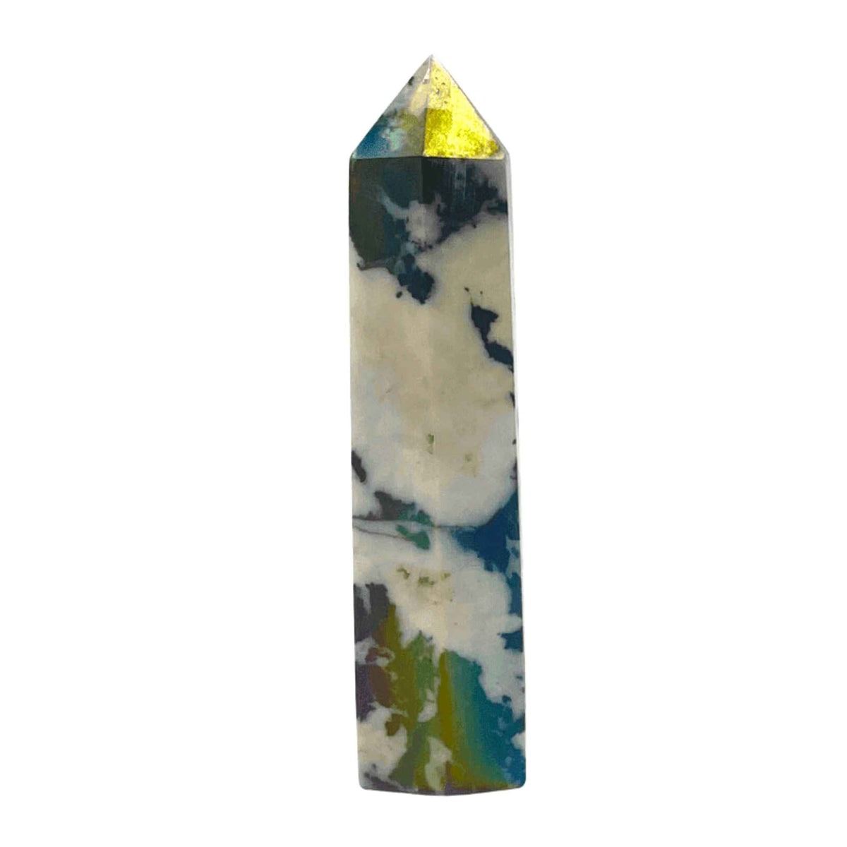 Black Zebra Jasper Aura Tower