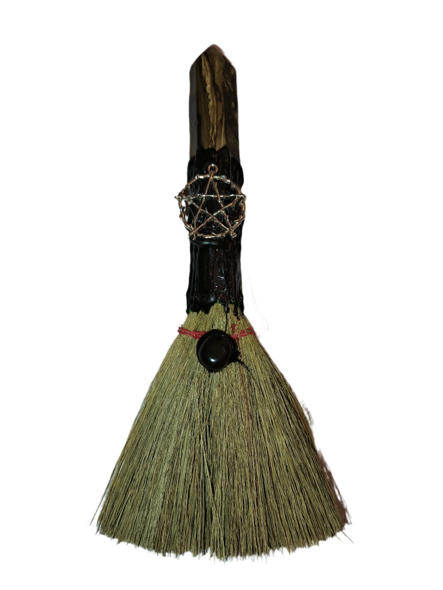 Witch Broom With Pentagram
