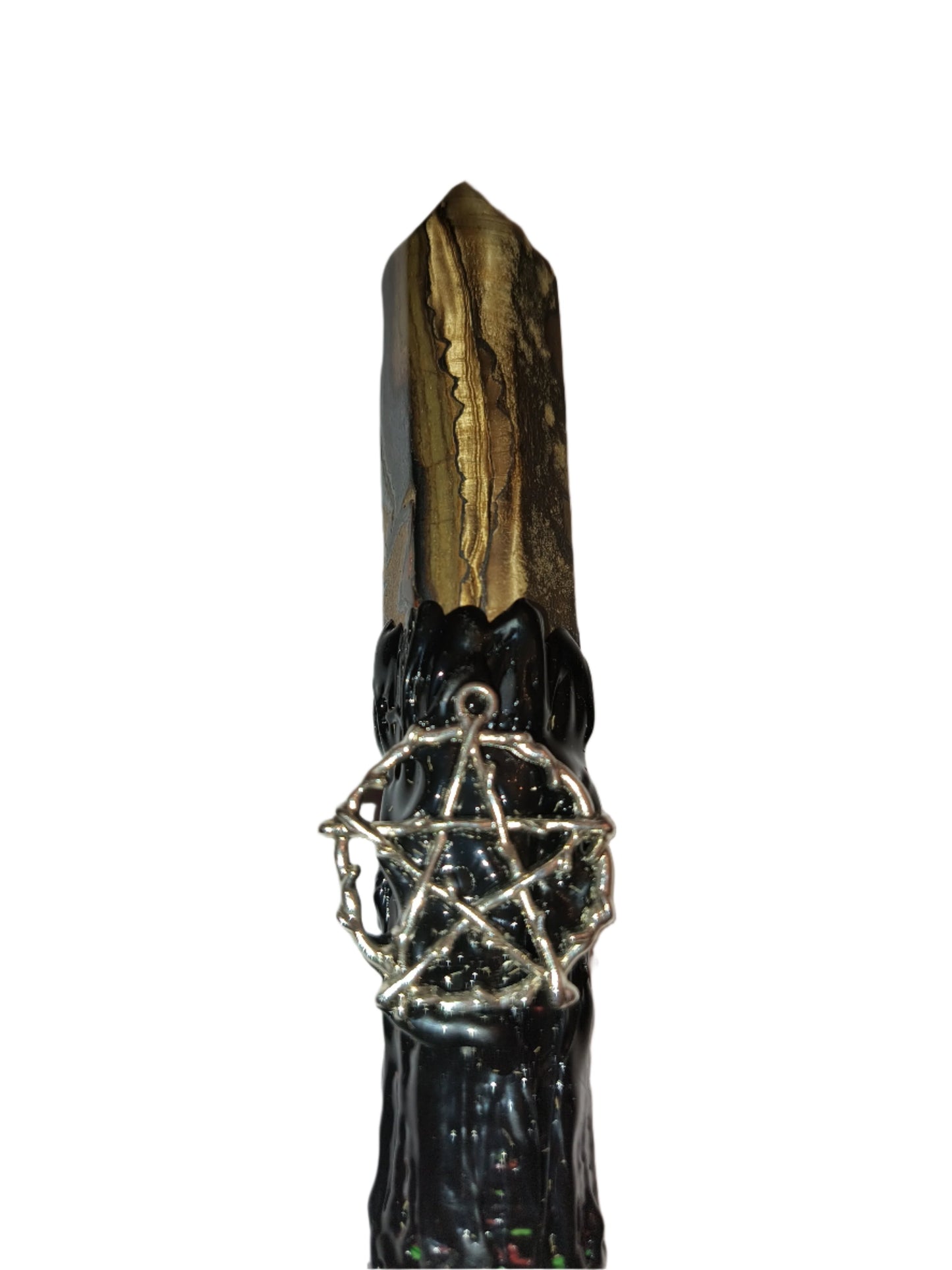 Witch Broom With Pentagram