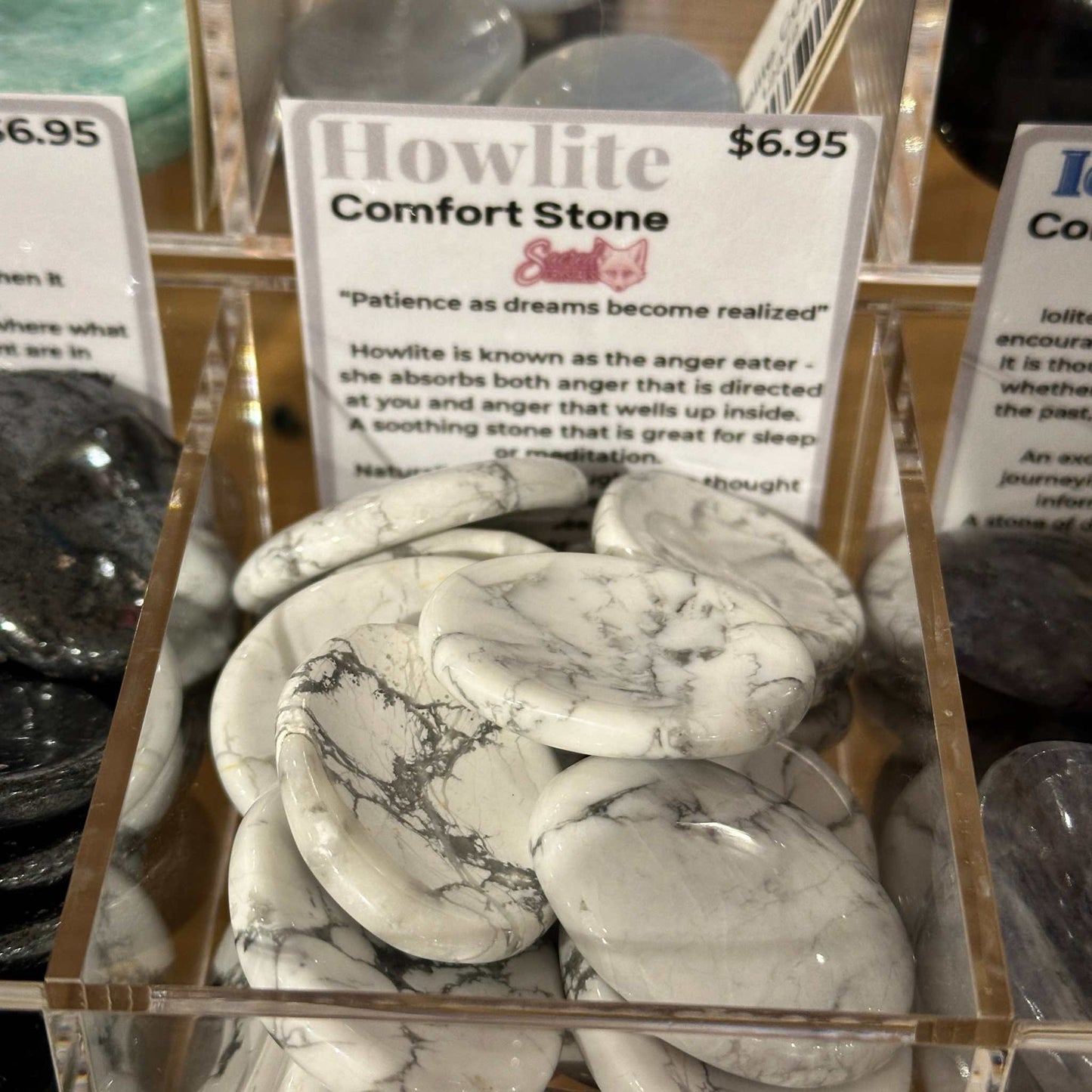 Howlite Comfort Stone