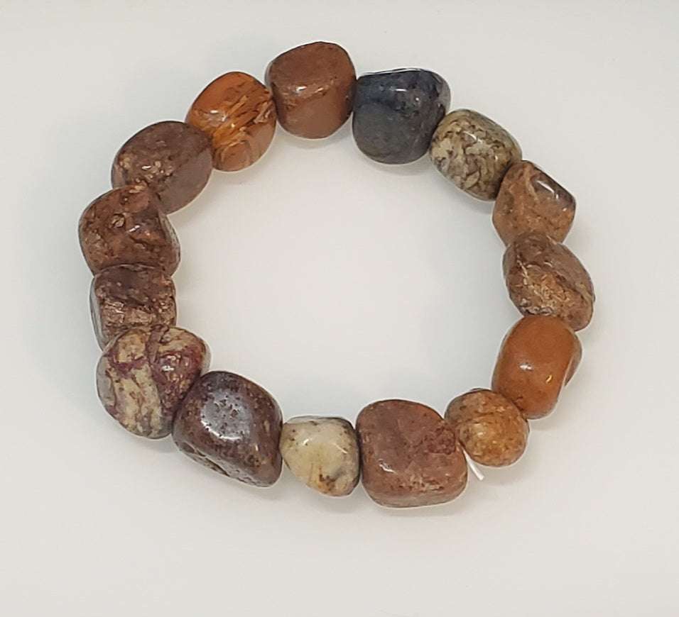 Pietersite Gemstone Energy Bracelet