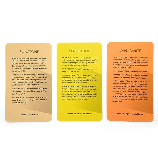 Crystals The Stone Deck