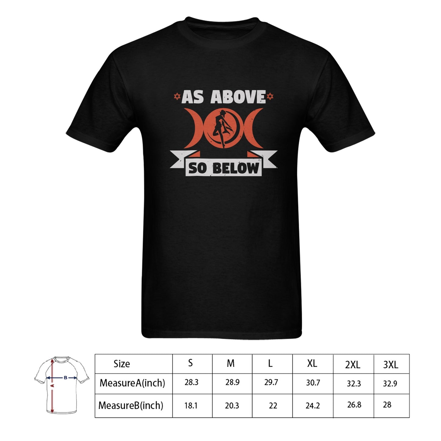 As Above So Below Men's Gildan T-shirt