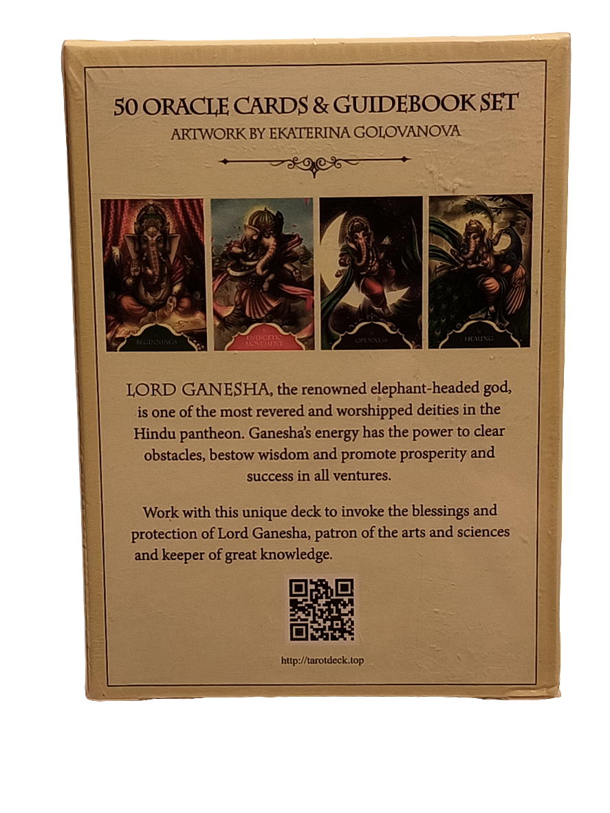 Whispers Of The Lord GANESHA Oracle Cards