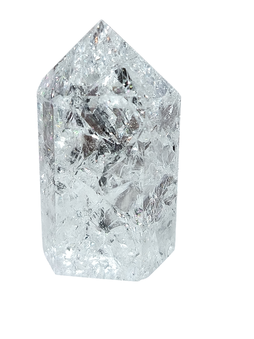 Crackle Quartz Point