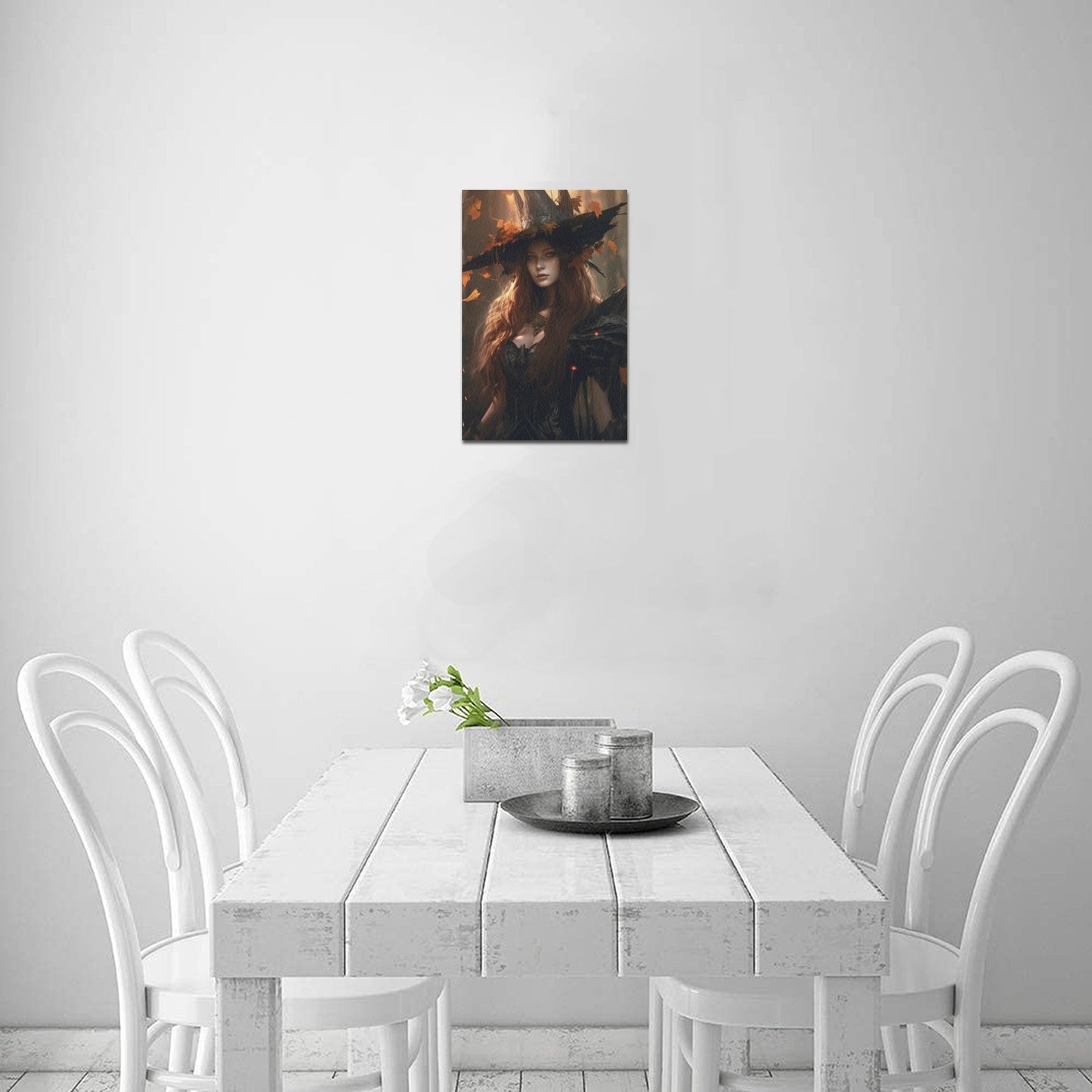 Witch Scene Canvas Print