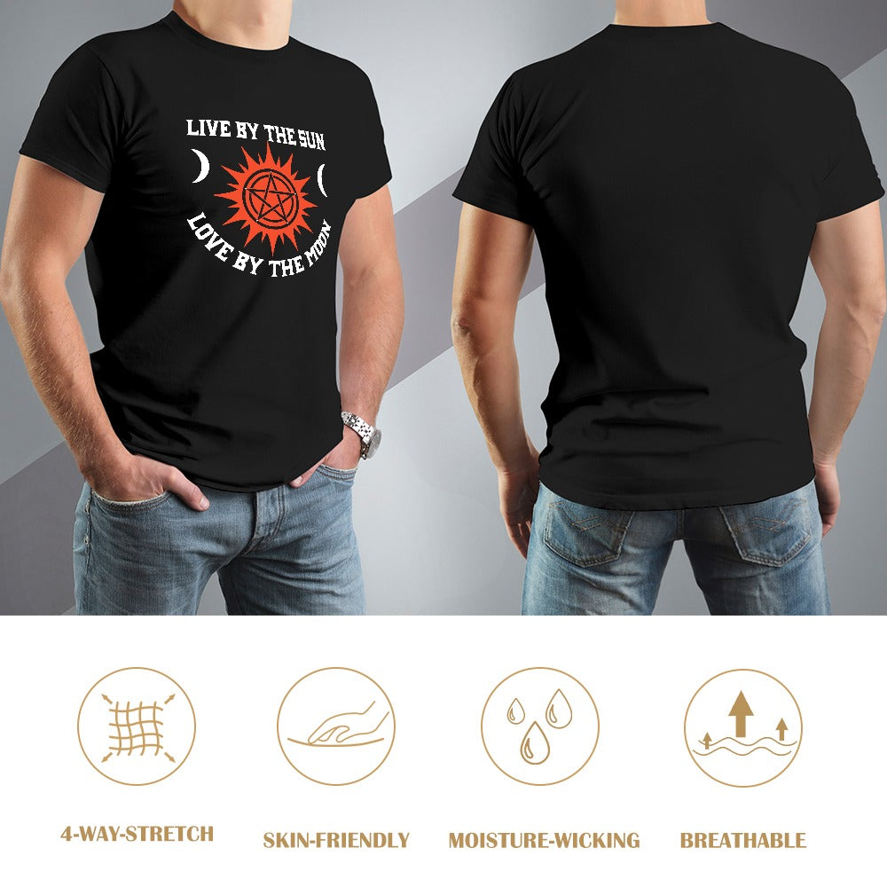 Live By The Sun Love By The Moon Men's T-shirt